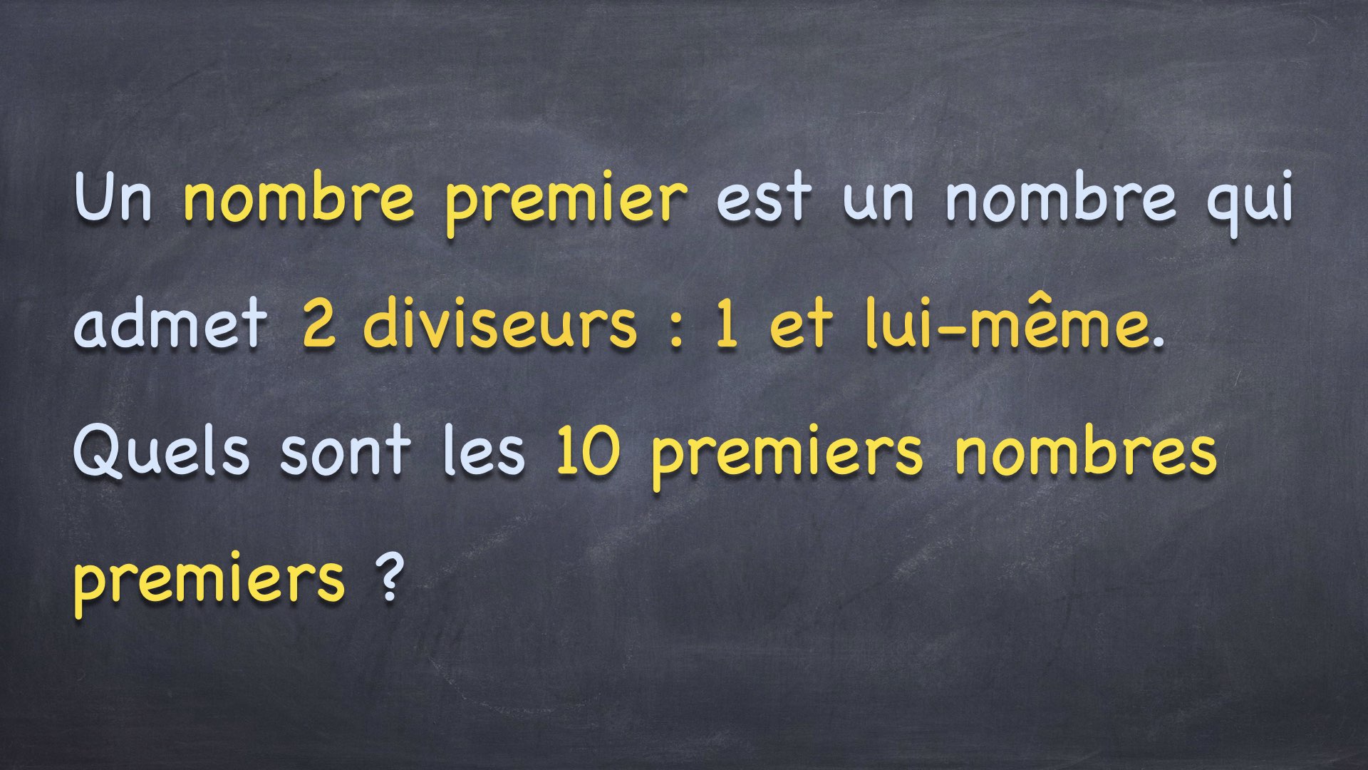 Nombre premier